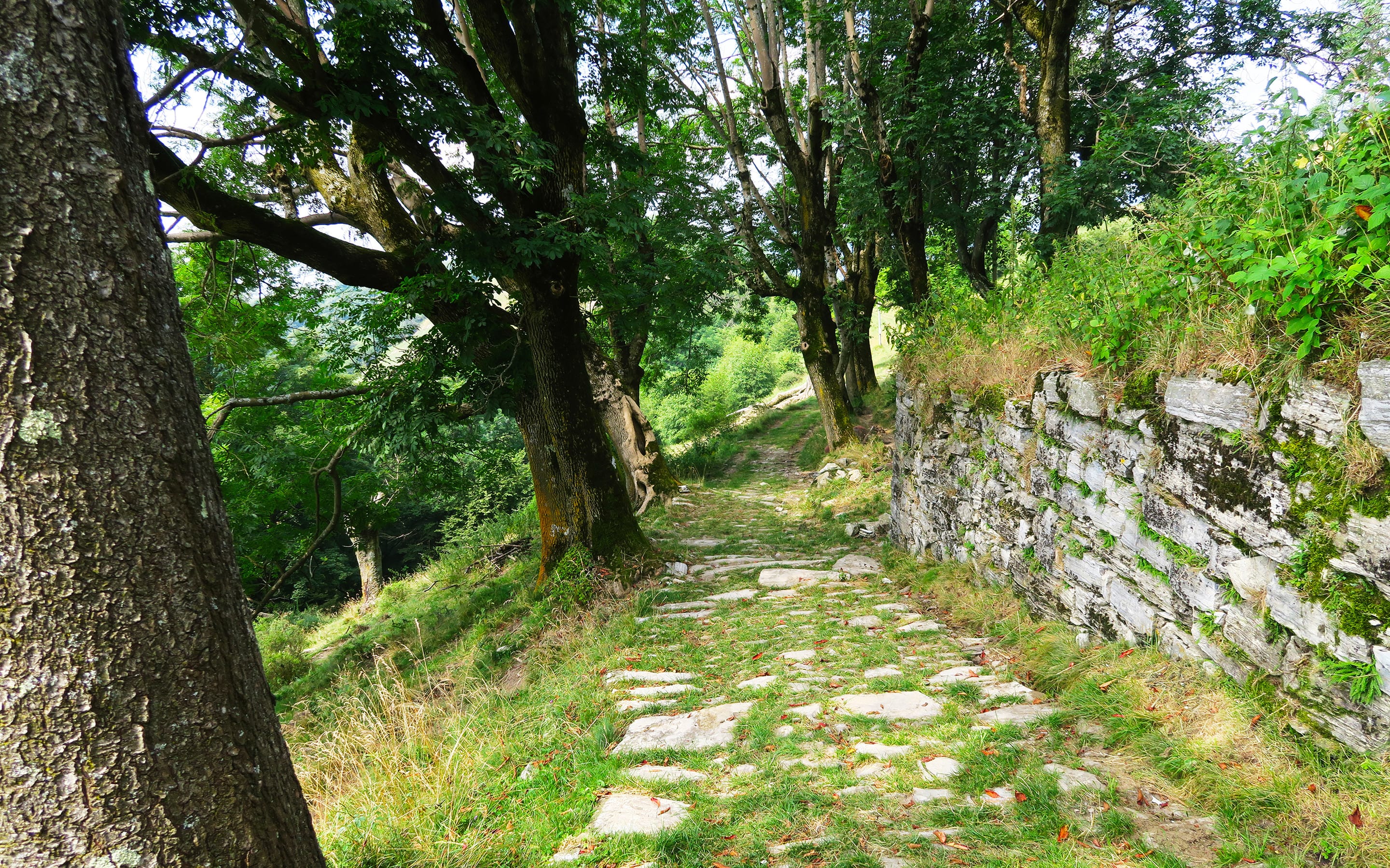 Durchs Valle di Muggio zum Comersee