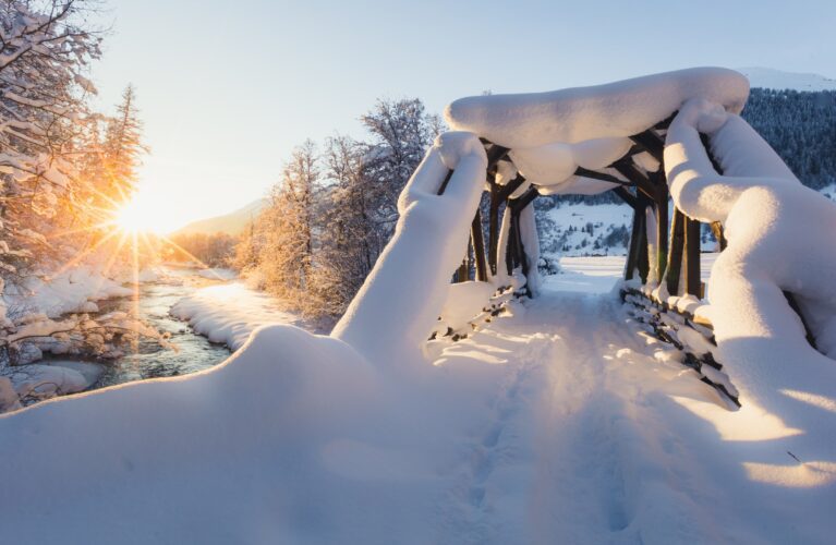 Schneeschuhwandern im Goms